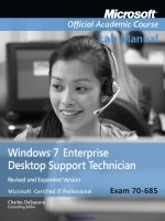 windows 7 enterprise desktop support technician