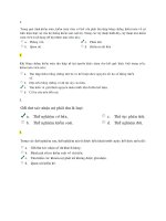 Trắc nghiệm và đáp án môn kiểm toán chương 5