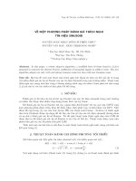 Về một phương pháp đánh giá thích nghi tín hiệu sinuoid. pot