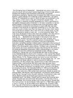 the changing face of basketball