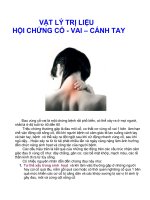 Hội chưng cổ  vai cánh tay