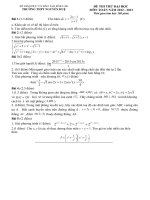 ĐÁP ÁN VÀ ĐỀ THI THỬ ĐẠI HỌC - TRƯỜNG THPT NGUYỄN HUỆ - ĐẮK LẮK - ĐỀ SỐ 117 potx