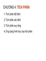 bài giảng tích phân bất định