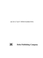Quản lý quy trình Marketing