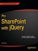 apress pro sharepoint with jquery