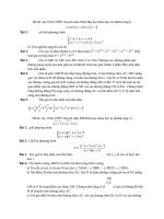 Đề thi tuyển sinh vào lớp 10 chuyên Toán 2000 ppt