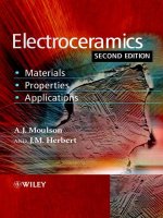 electroceramics materials properties applications