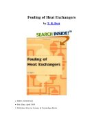 fouling of heat exchangers, elsevier (1995