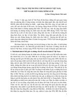 thực trạng thị trường chứng khoán việt nam