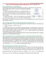 Bài tập vật lý ôn thi học sinh giỏi quốc gia và quốc tế