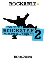 rockable press how to be a rockstar wordpress designer 2