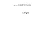 Asynchronous circuit design