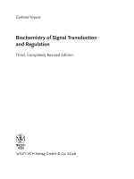 biochemistry of signal transduction and regulation 3d ed - gerhard krauss