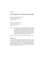 overview localization in sensor network
