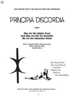 discordianism, robert anton wilson - principia discordia - deutsch