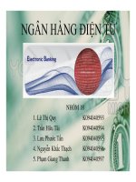 Thuyết trình ngân hàng điện tử