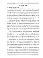 Vốn lưu động và các biện pháp nâng cao hiệu quả sử dụng vốn lưu động tại công ty TNHH một thành viên mỏ và luyện kim Thái Nguyên