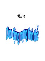 Dao động trong mạng tinh thể