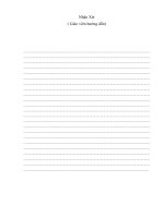 Thiết kế hệ thống cung cấp điện cho phân xưởng sửa chữa cơ khí