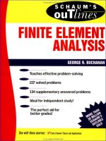 schaum's finite element method