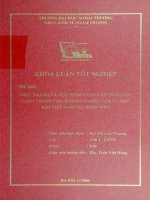 Thực trạng và giải pháp nâng cao năng lực cạnh tranh cho doanh nghiệp vừa và nhỏ khi Việt Nam gia nhập WTO