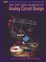 williams, j. (1998). the art and science of analog circuit design