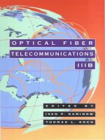 kaminow, i. p. (1997). optical fiber telecommunications iii-b