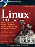linux bible 2008 edition