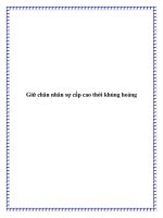 Giữ chân nhân sự cấp cao thời khủng hoảng pptx