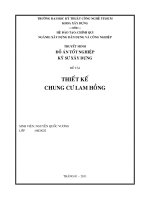 thiết kế chung cư lam hồng