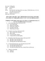 quy trình kiểm toán hàng tồn kho của công ty tnhh kiểm toán và tư vấn tài chính (gafc)