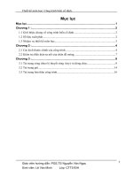 Giới thiệu về công trình biển cố định