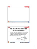 Mô hình OSI và giao thức