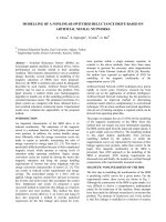 Modelling of a nonlinear switched