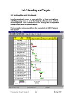 Primavera Manual - Part 3