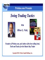 oliver velez - swing trading tactics