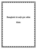 Bangkok từ một góc nhìn khác potx