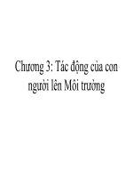 Tác động của con người lên môi trường pdf