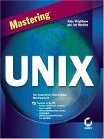 wrightson - mastering unix (sybex, 2001)