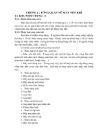 nghiên cứu khái quát hệ thống giám sát trạm nén khí. thiết kế giám sát cho trạm khí nén có nhiều máy nén