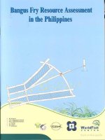bangus fry resource assessment in the philippines pptx