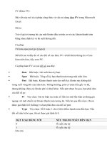 Tổng hợp các hàm sử dụng trong môn hệ thống thông tin quản lý