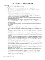 CÁC BÀI TOÁN VỀ TÍNH VUÔNG GÓC pptx