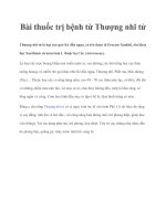 Bài thuốc trị bệnh từ Thượng nhĩ tử pdf