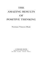 the amazing results of positive thinking-mantesh