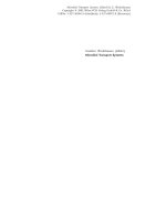 microbial transport systems