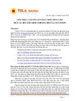 Tài liệu về chip ARM cortex m0