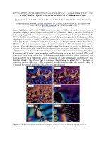 extraction of liquid crystals from flat panel display devices using both liquid and supercritical carbon dioxide