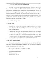 đề tài quy hoạch tổng thể phát triển du lịch tỉnh bắc ninh