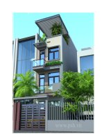 Thiết kế xây nhà 3 tầng hướng Đông Nam potx